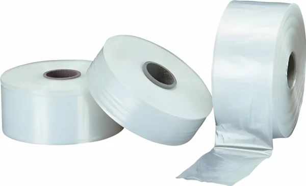 Gaine film transparent, épaisseur 100µ, largeur 100 mm – Le m