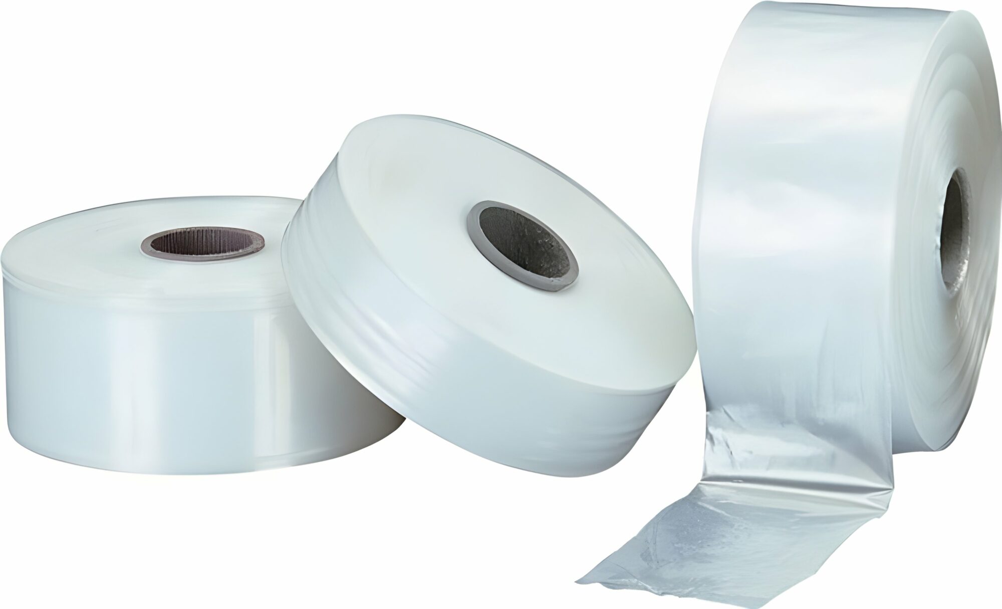 Gaine film transparent, épaisseur 100µ, largeur 100 mm – Le m
