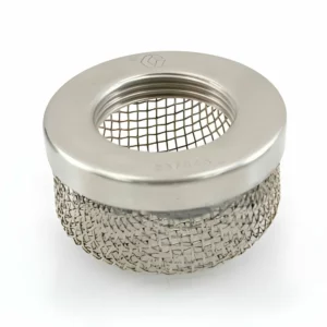 Crépine inox pour canne aspiration 1''1/4 - Ø 42 mm - 8 mesh