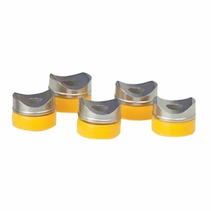 Kit de 5 joints jaunes et 5 sièges métal RAC X