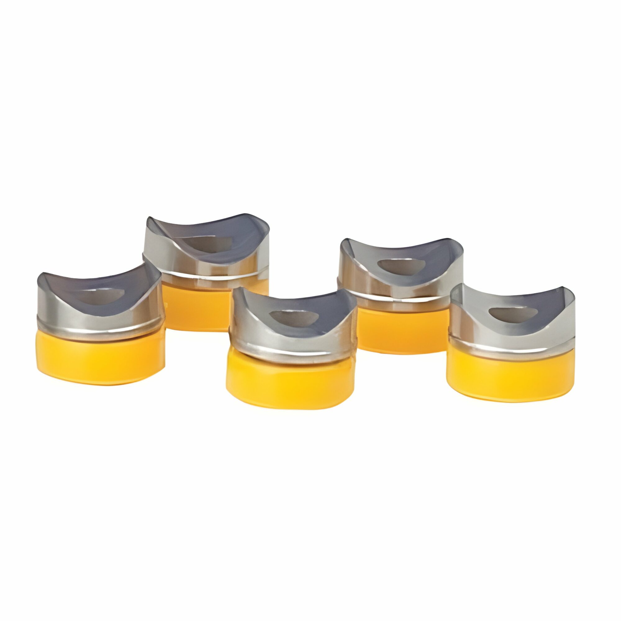 Kit de 5 joints jaunes et 5 sièges métal RAC X