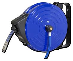 E160 08 012 – Enrouleur de flexible AC tambour fermé Acier Ø 8/12 – 12 m