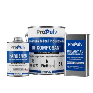 Pack Laque Polyuréthane Tous Supports — Kit Complet Peinture + Durcisseur + Diluant