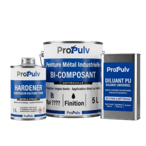 Pack Laque Polyuréthane Tous Supports — Kit Complet Peinture + Durcisseur + Diluant