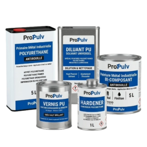 Super Pack Système Polyuréthane Complet — Apprêt + Laque + Vernis + Durcisseur + Diluant